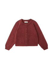 Load image into Gallery viewer, Fuzzy Cardigan - Ruby