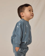 Load image into Gallery viewer, Relaxed Fleece Sweatshirt - Silver Moons