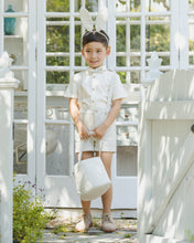 Load image into Gallery viewer, Suspender Short - Sky Stripe