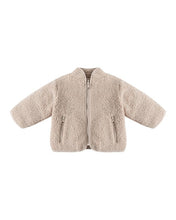 Load image into Gallery viewer, Shearling Zip Jacket - Oat