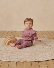 Load image into Gallery viewer, Ruffle Fleece Sweatshirt - Polka Dots
