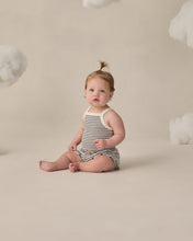 Load image into Gallery viewer, Evie Tank + Shortie Set - Ocean Stripe
