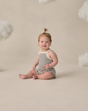 Load image into Gallery viewer, Evie Tank + Shortie Set - Ocean Stripe