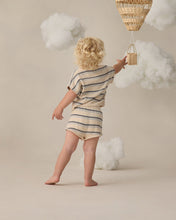 Load image into Gallery viewer, Relaxed Summer Knit Set - Ocean Stripe
