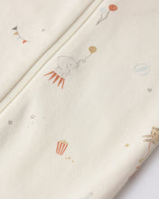 Load image into Gallery viewer, Zip Long Sleeve Sleeper Footie - Carnival