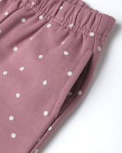 Load image into Gallery viewer, Relaxed Fleece Sweatpant - Polka Dot