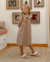 Load image into Gallery viewer, Slippers - Brick Gingham