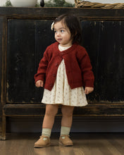 Load image into Gallery viewer, Fuzzy Cardigan - Ruby