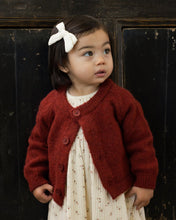 Load image into Gallery viewer, Fuzzy Cardigan - Ruby