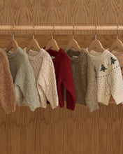 Load image into Gallery viewer, Fuzzy Cardigan - Ruby