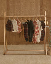 Load image into Gallery viewer, Relaxed Woven Jumpsuit - Red Plaid