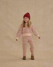 Load image into Gallery viewer, Jacquard Knit Set - Ruby Hearts