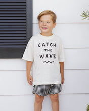 Load image into Gallery viewer, Swim Trunk - Black Gingham