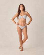 Load image into Gallery viewer, Women's Shores Bandeau Bikini Top - Dusty Blue