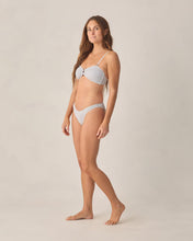 Load image into Gallery viewer, Women's Shores Bandeau Bikini Top - Dusty Blue