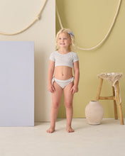Load image into Gallery viewer, Cropped Rashguard Set - Periwinkle Stripe