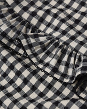 Load image into Gallery viewer, Skirted One Piece - Black Gingham