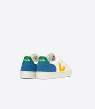 Load image into Gallery viewer, V-12 - Extra White Multico Indigo