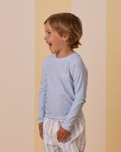 Load image into Gallery viewer, Swim Trunk - Blue Stripe - SIZE 8-9 YR
