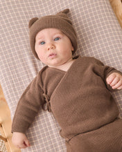 Load image into Gallery viewer, Knit Wrap Top - Cocoa
