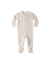 Load image into Gallery viewer, Zip Long Sleeve Sleeper Footie - Ditsy