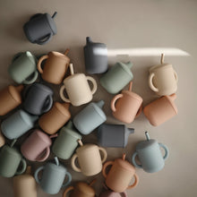 Load image into Gallery viewer, Silicone Sippy Cup - Natural