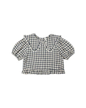 Load image into Gallery viewer, Prairie Blouse - Navy Check