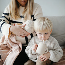 Load image into Gallery viewer, Silicone Training Cup + Straw - Shifting Sand