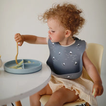 Load image into Gallery viewer, Silicone Baby Bib - Boats