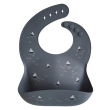 Load image into Gallery viewer, Silicone Baby Bib - Boats
