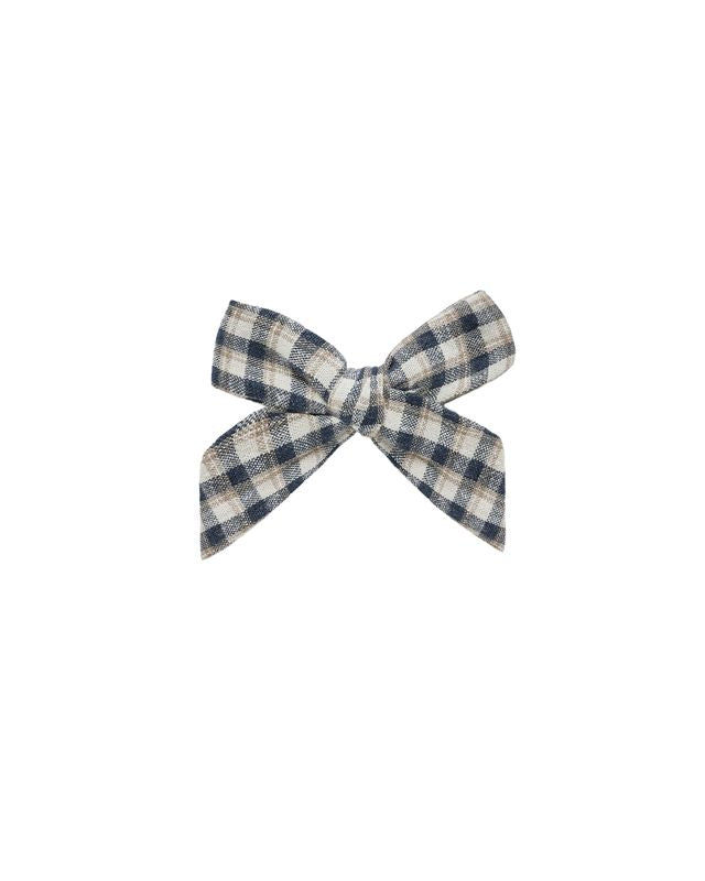 Bow - Navy Check