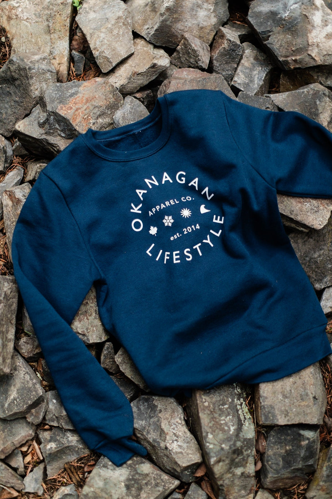 Youth Crewneck - Navy - Youth M, L