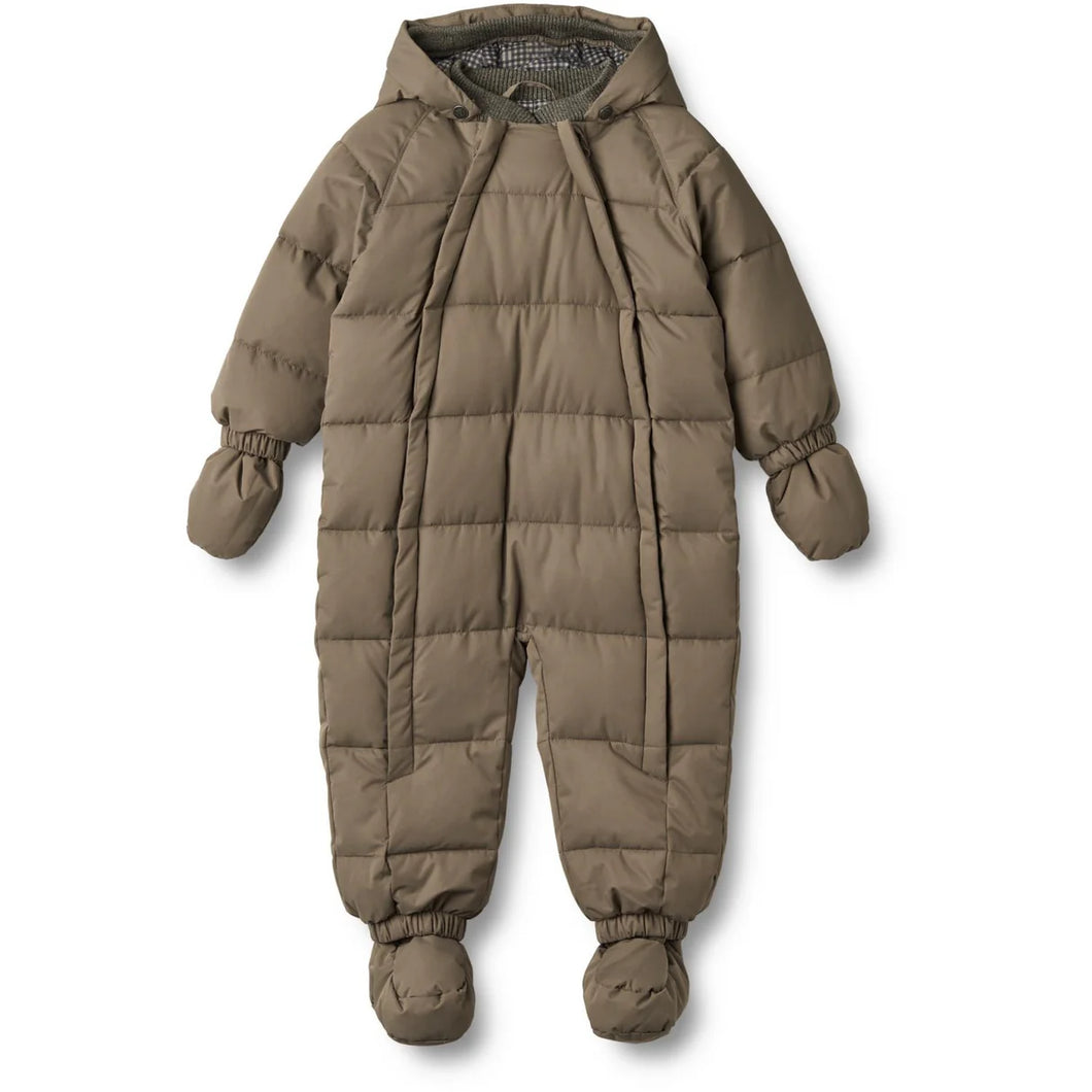 Puffer Baby Suit Edem - Dry Wood