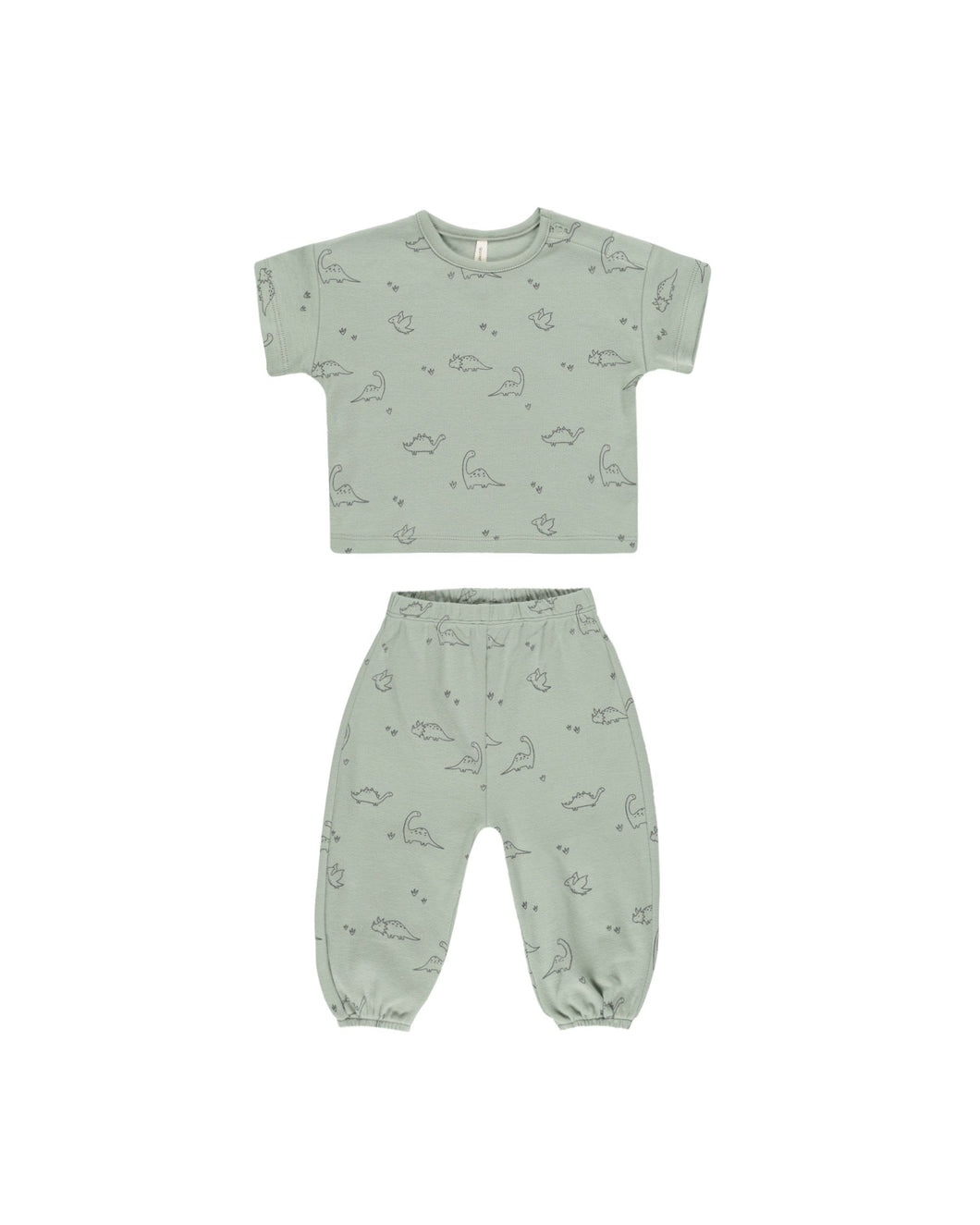 Jersey Tee + Pant Set - Dino
