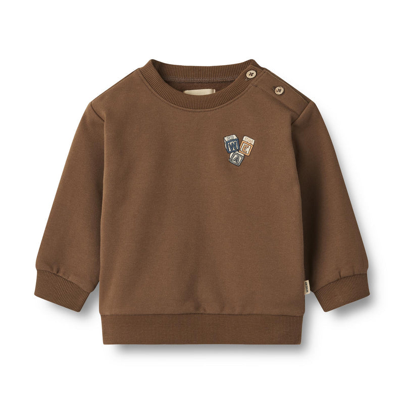 Sweatshirt Carlo - Coffee Bean