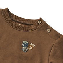 Load image into Gallery viewer, Sweatshirt Carlo - Coffee Bean
