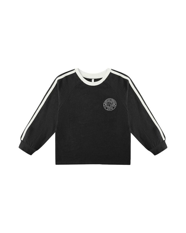 Jersey Long Sleeve Tee - Black