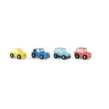 Load image into Gallery viewer, Avenue Du Moulin - Set of 4 Wooden Car
