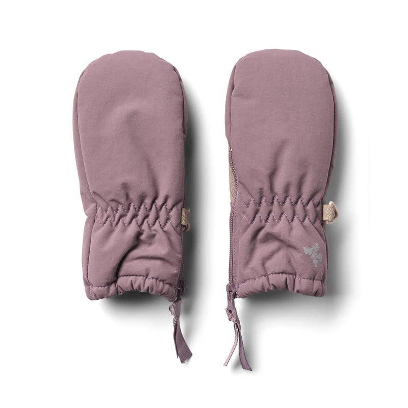 Mittens Zipper Tech - Dry Lilac