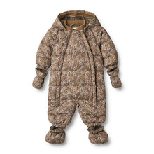 Load image into Gallery viewer, Puffer Baby Suit Edem - Caramel Anemone
