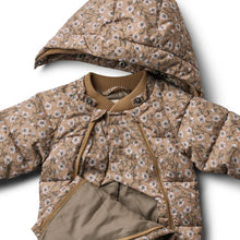 Load image into Gallery viewer, Puffer Baby Suit Edem - Caramel Anemone
