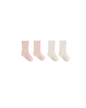 Load image into Gallery viewer, Socks Set - Natural, Rose
