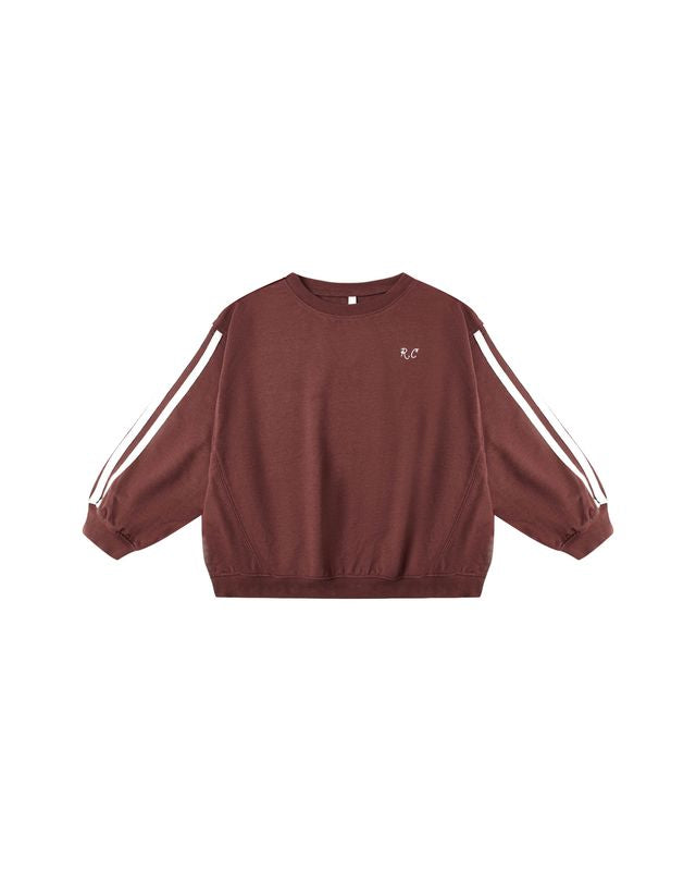Oversized Sweatshirt - Burgundy