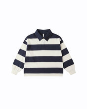 Load image into Gallery viewer, Rugby Polo - Navy Stripe
