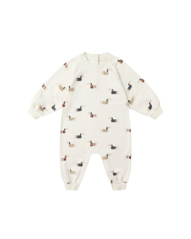 Raglan Jumpsuit - Dachshund