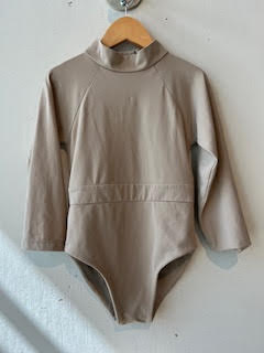 Ina Swim - Beige Long Sleeve Swim Suit - Size 5 Years