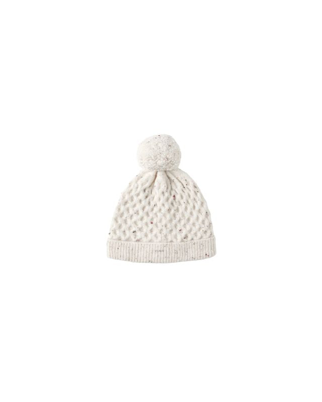 Beanie - Natural Speckled