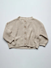 Load image into Gallery viewer, The Chunky Cardigan - Oatmeal
