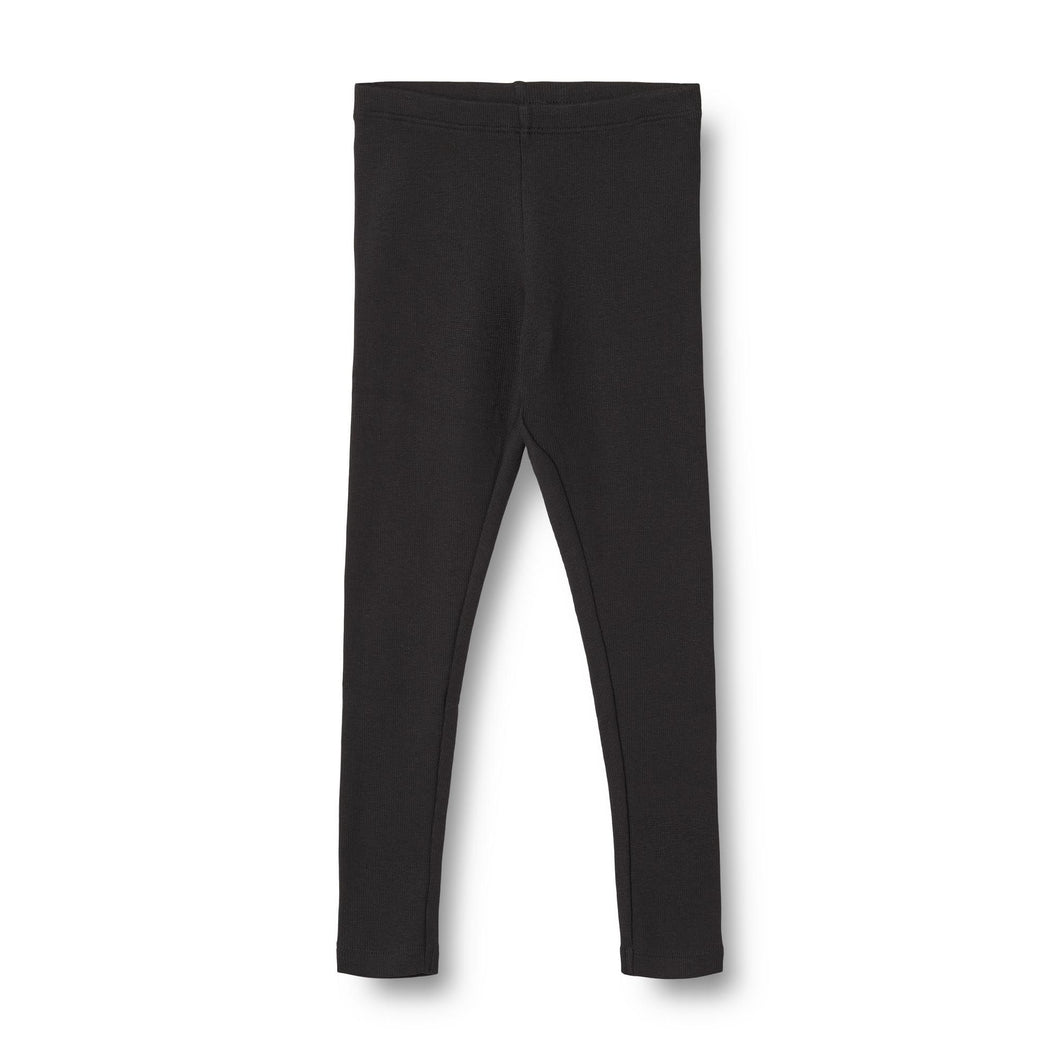 Rib Leggings Maddy - Black