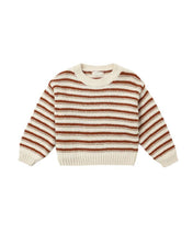 Load image into Gallery viewer, Aspen Sweater - Ruby Stripe

